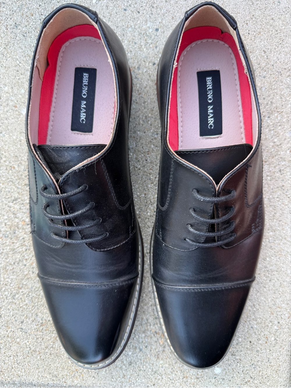 Bruno Marc Classic Oxford Lace Dress Shoe